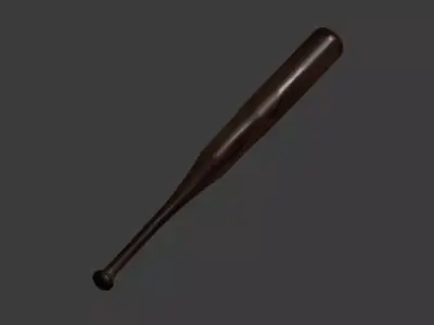 Baseball Bat 3D model 18
