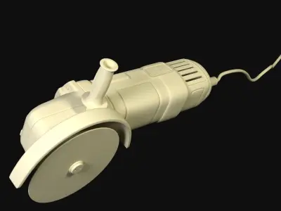 Grinding Wheel 3D model
