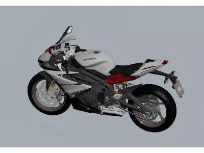 British Triumph Motorcycles 3D model