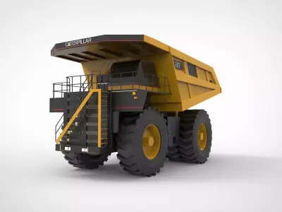 CAT 797F Mining Truck 3D model