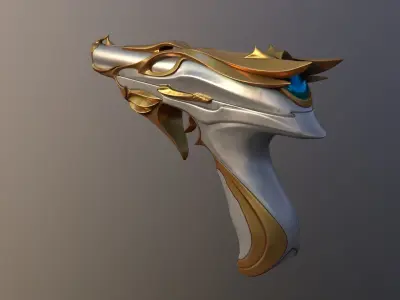 Sovereign Ghost Low-poly 3D model