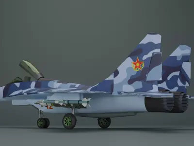 Mikoyan MiG-29 3D model shop
