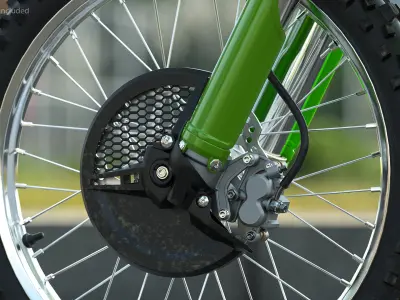 Motocross Bike Generic 3D model