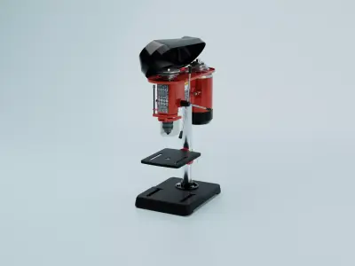 Drilling machine Drillling press 3D model