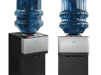 Brio Water Cooler 3D model