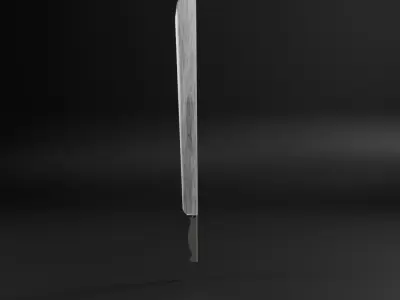 Low- poly Machete game ready Low-poly 3D model