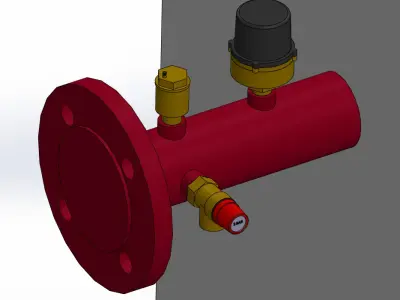 ThermoMax Flexi Heat boiler 89kW Low-poly 3D model
