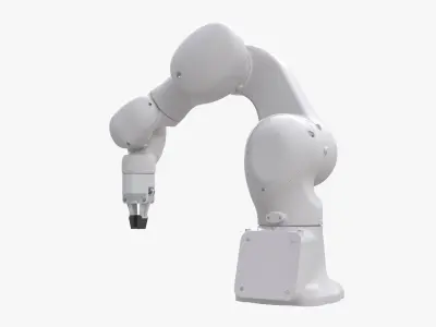 Pharma Robot w Gripper 3D model