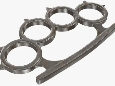 Brass Knuckles 3D model