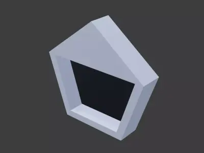 black portal 3D model