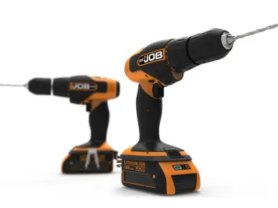 Wireless Hand Drill 3D model