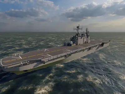 Frigate type-Warship  3D model