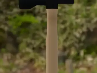 hammer 3D model 4