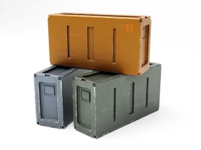 Credit Box 1-6 scale Hottoys  3D print model