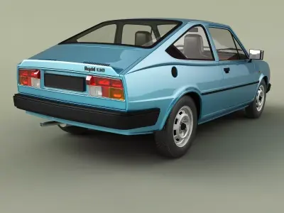 Skoda Rapid Coupe 130 3D model