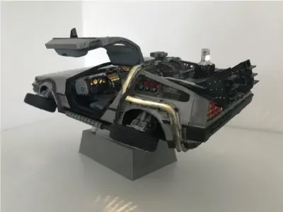 DIY DeLorean Time Machine 3D print model