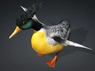 Duck B1 Free 3D model