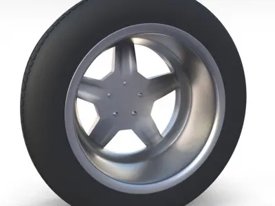 Mercedes G Class Wheel 3D model