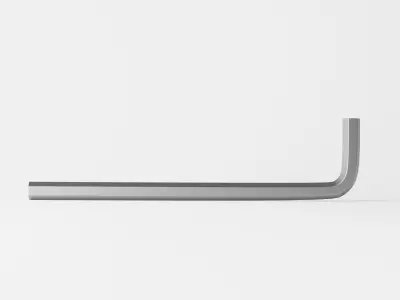 Allen Wrench or Allen Key Low-poly 3D model