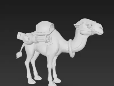 Metal Slug Camel 3D print model