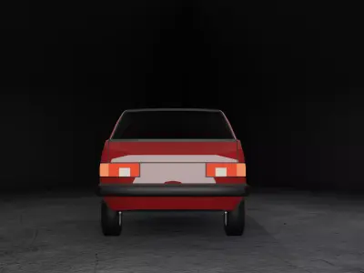 Stylized Tofas Sahin - Game Ready Low-poly 3D model