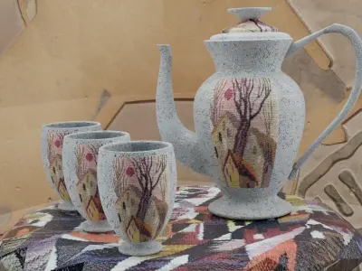 Tea Ceremony in the Old Sity 3D model