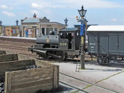 Model Railway Coal Staithe Bunker 3D print model