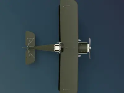Royal Aircraft Factory SE 5a 3D model