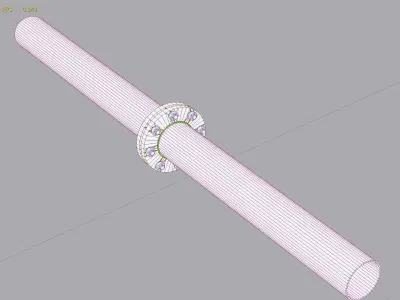 Pipe joint 3D model