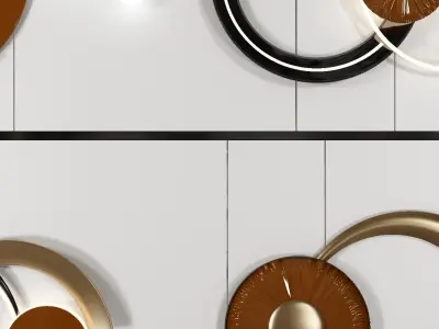 Wall Modern Luxury Hanger Light 3D model