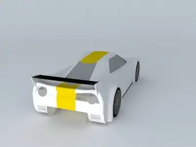 Lancia 037 Concept Free 3D model