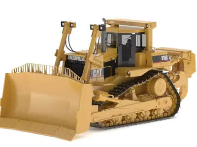 Large Dozers D10 3D model