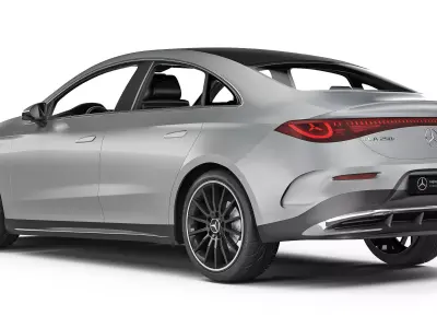 Mercedes-Benz CLA EV 2026 3D model