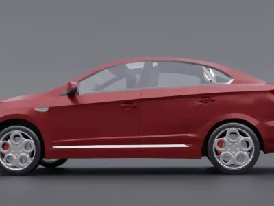 changan eado 3D model