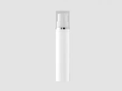 Refillable Airless Pump Bottle 3D model