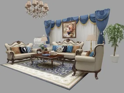 Interior Art - Furniture Series - Part 1 01 3D model