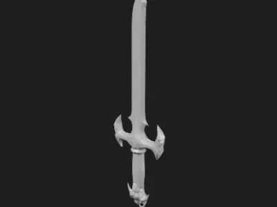 Dragon sword 3D model get
