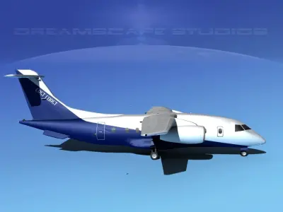 Dornier 328Jet East Coast Airlines 3D model