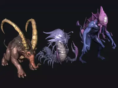 Creature 3D model