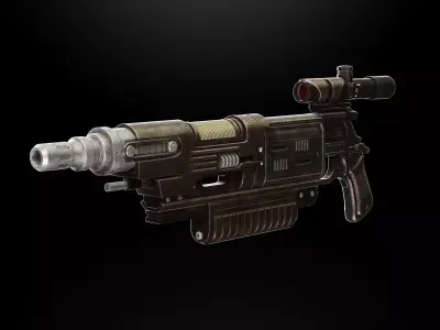 MW-20 Bryar Sniper Rifle  Bundle STL Files 3D print model