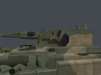 T-15 Barbaris pack two turrets new 57mm cannon and 30mm Low-poly 3D model