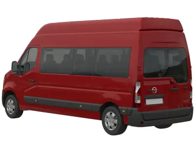 Nissan NV400 Passenger Minibus L3H3 3D model