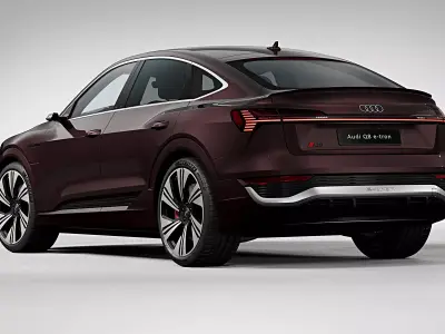 2024 Audi Q8 Sportback e-tron quattro 3D model