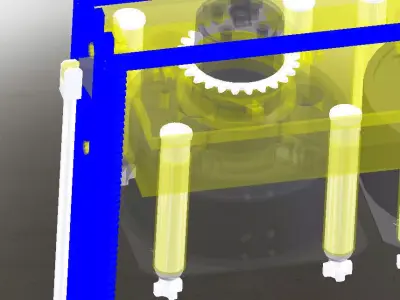 TYRE PRESS SUPERCUREX KOBELCO Free 3D model