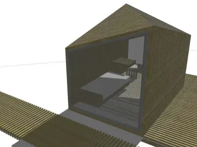 Creative Design-Holiday Cabin-03 3D model
