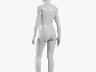  Female mannequin pose 2 PBR 