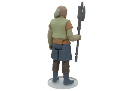Jabbas Court - Grevvo Lom 1-18 scale Hasbro Kenner 3D print model