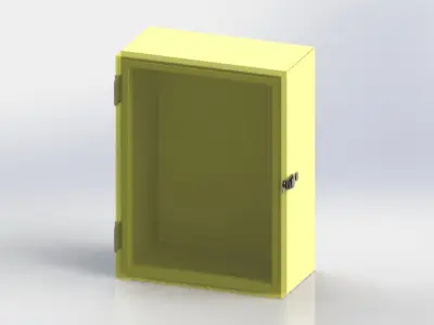 Control Box 400x300x160 Free 3D model