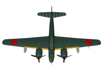 kugisho P1Y2 Kyokkoh Frances 3D model