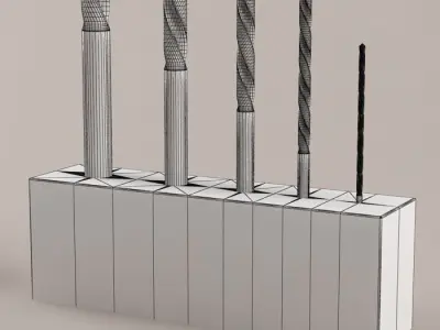 Drills 01 3D model